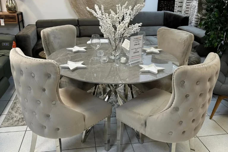 Compact dining sets suit smaller spaces perfectly