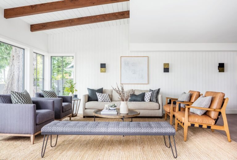 Minimalist furniture defines modern comfort