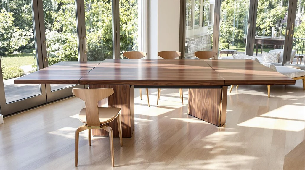 Modern dining tables redefine family gatherings