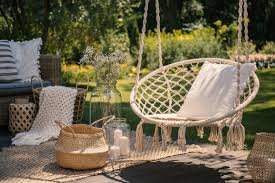 Outdoor furniture brings relaxation to open spaces
