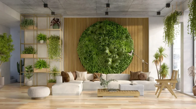 Sustainable furniture makes eco-friendly homes stylish.