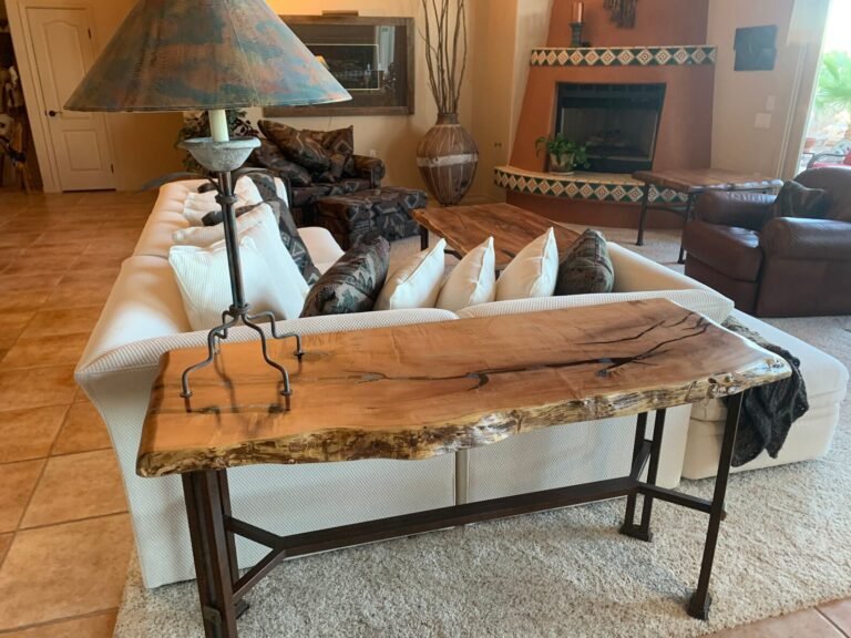 Rustic Timber Furniture for a Natural Look